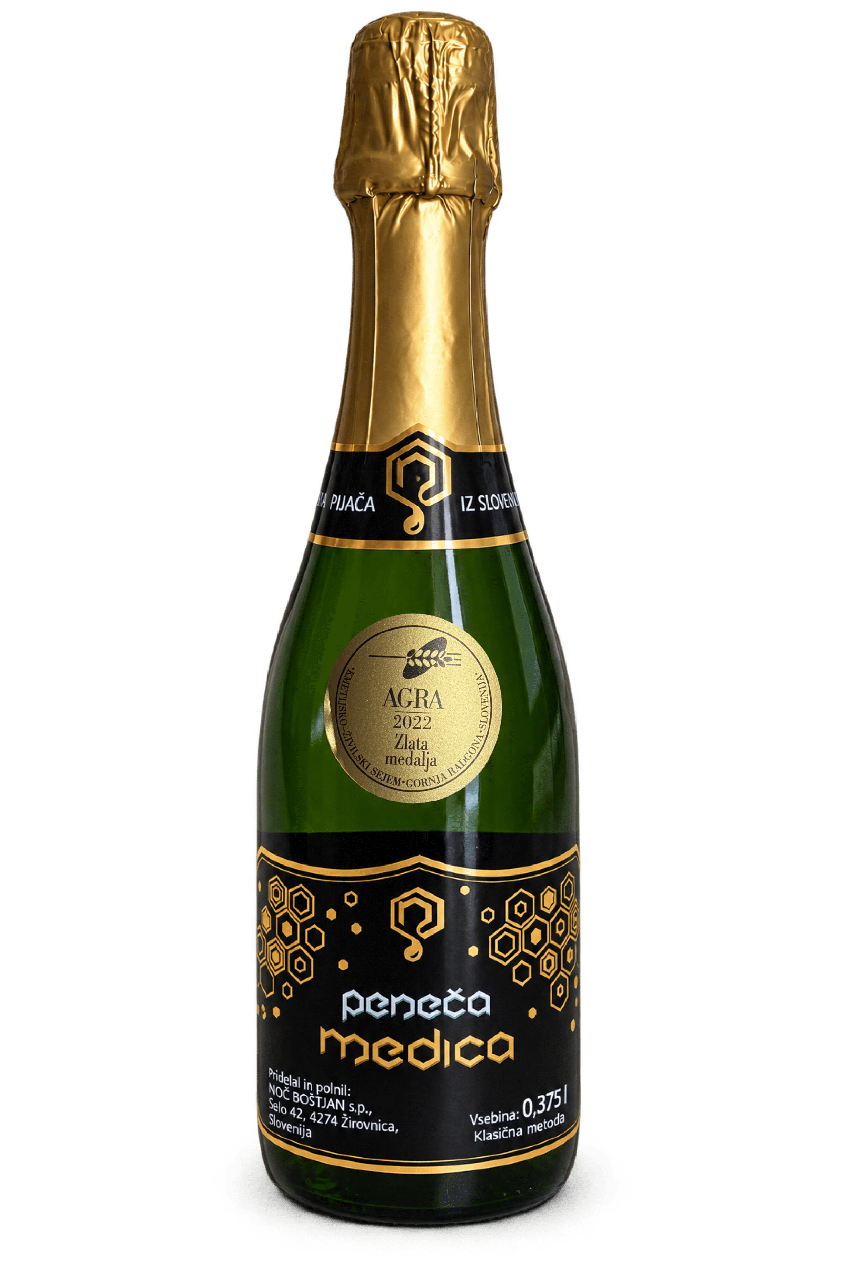 Peneča medica 0,375l Penina mala